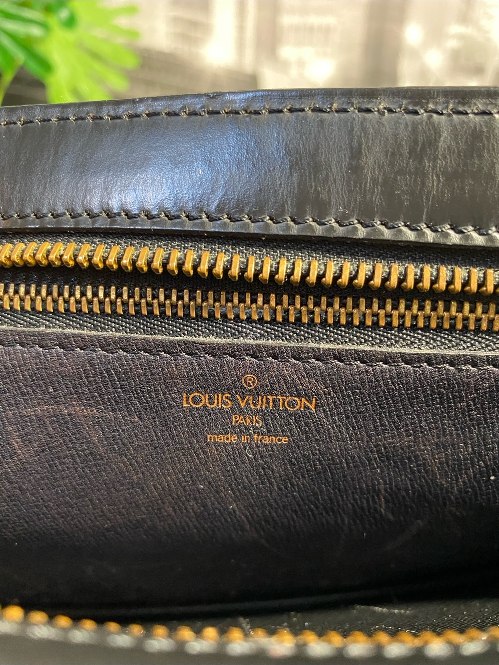 Authentic Louis Vuitton Black Epi Leather Double Sided Bag - Picture 11 of 17